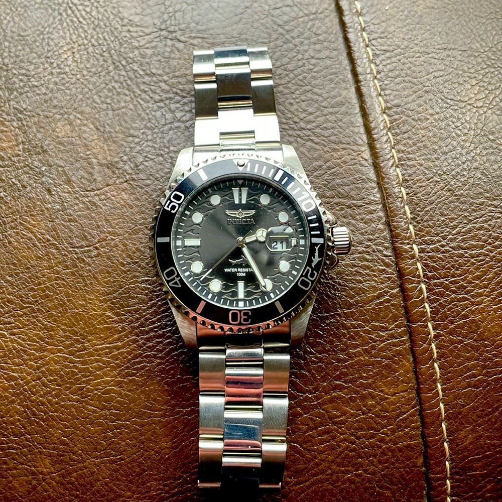 Invicta Stainless Steel Dive Watch